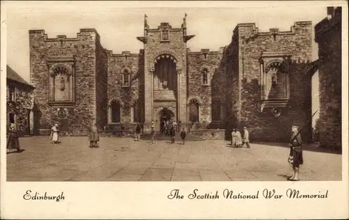 Ak Edinburgh Schottland,The Scottish National War Memorial