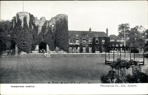 Ak Tonbrigde Kent England, Tonbridge Castle