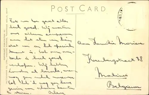 Ak Tunbridge Wells Kent England, From the Common