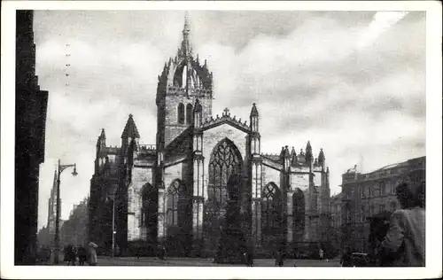 Ak Edinburgh Schottland, St. Giles' Cathedral