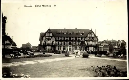 Ak Knokke Heist Heyst Knocke sur Mer Westflandern, Hotel Memling