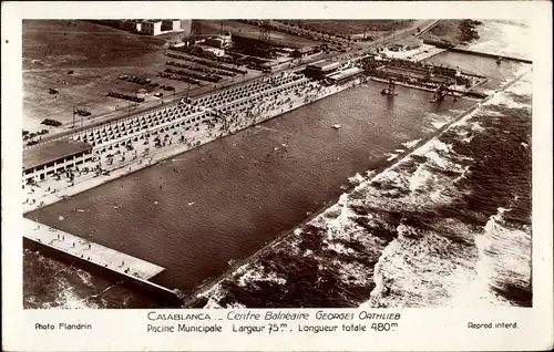 Ak Casablanca Marokko, Centre Balneaire, Georges Orthlieb