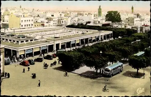 Ak Rabat Marokko, Le Marché et la Medina, Bus, Autos