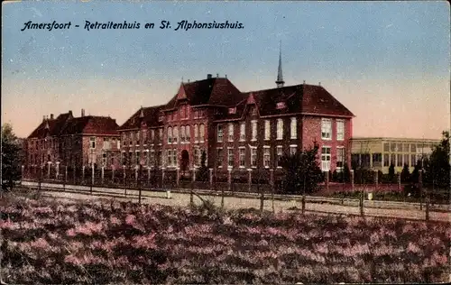 Ak Amersfoort Utrecht Niederlande, Retraitenhuis en St. Alphonsiushuis