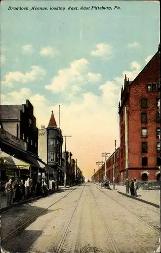 Ak Pittsburg Kansas USA, Braddock Avenue