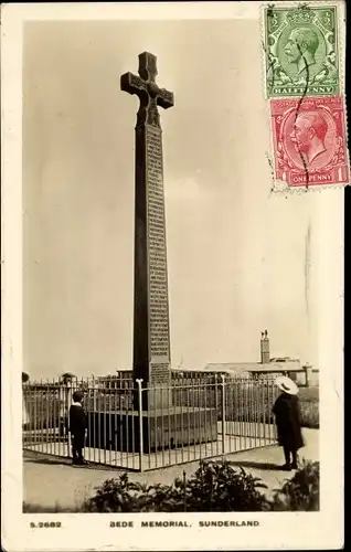 Ak Sunderland North East England, Aede Memorial