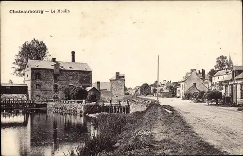 Ak Châteaubourg Ille et Vilaine, Le Moulin