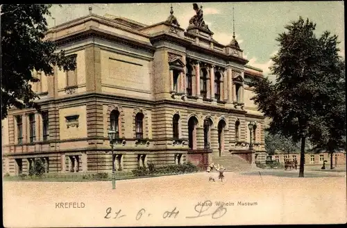 Ak Krefeld am Niederrhein, Kaiser Wilhelm Museum