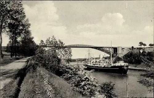 Ak Kiel Schleswig Holstein, Alte Levensauer Hochbrücke
