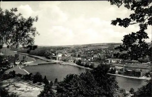 Ak Kettwig Essen im Ruhrgebiet, Gesamtansicht