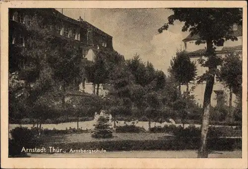 Ak Arnstadt in Thüringen, Arnsbergschule