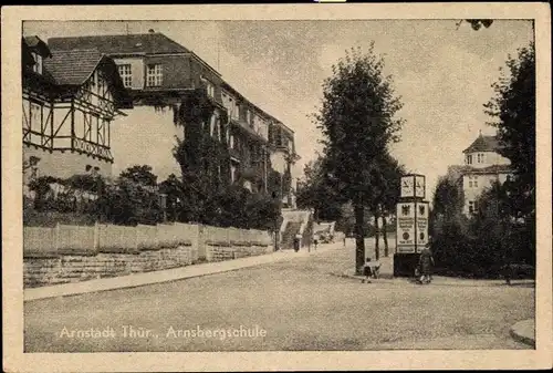 Ak Arnstadt in Thüringen, Arnsbergschule