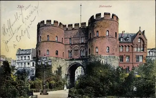 Ak Köln am Rhein, Hahnentor