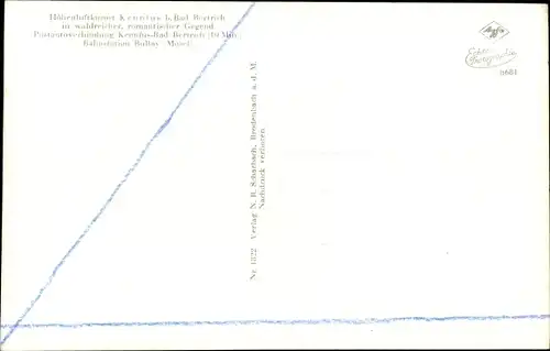 Ak Kennfus Bad Bertrich, Entersburg, Ortspartie, Berge