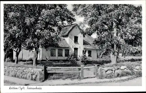 Ak Keitum auf Sylt, Friesenhaus