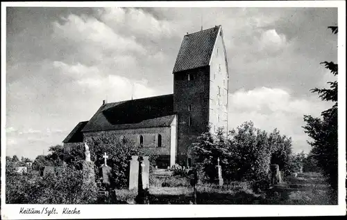 Ak Keitum auf Sylt, Kirche