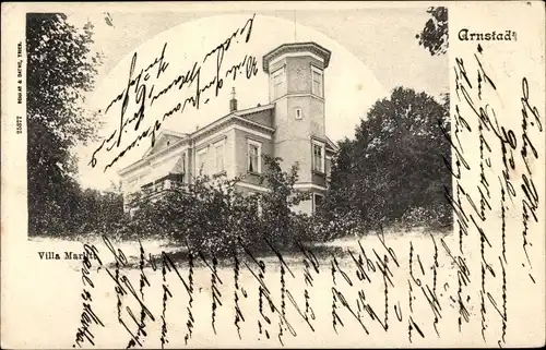 Ak Arnstadt in Thüringen, Villa Marlitt