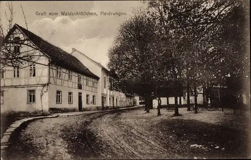 Ak Heldrungen in Thüringen, Waldschlößchen