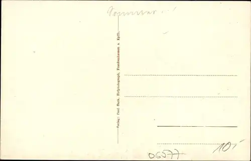 Ak Heldrungen in Thüringen, Waldschlößchen
