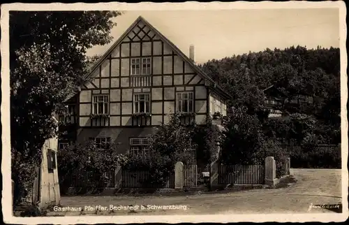 Ak Bechstedt in Thüringen, Gasthaus Pfeiffer