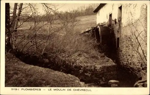 Ak Plombières les Bains Lothringen Vosges, Le Moulin de Chevrecul