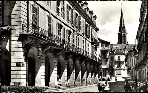 Ak Plombières les Bains Lothringen Vosges, La rue Stanislas