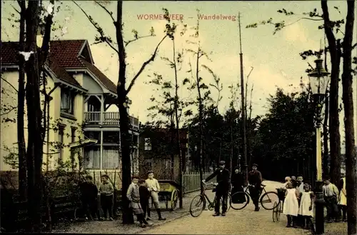 Ak Wormerveer Nordholland Niederlande, Wandelweg