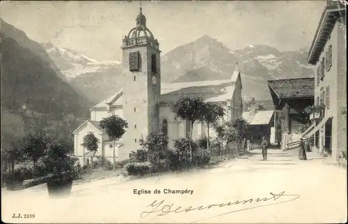 AK Champery Kanton Wallis, Eglise de Champery