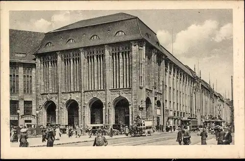 Ak Berlin, Leipziger Platz, Eingang zur U-Bahn