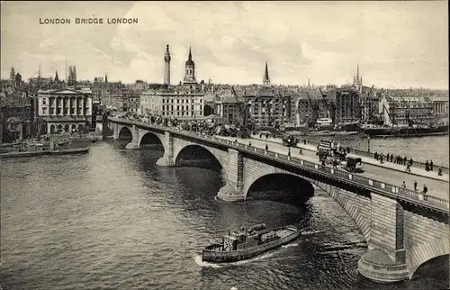 Ak London City England, London Bridge