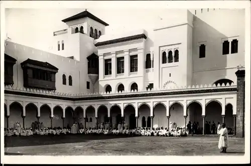Ak Rabat Marokko, Interieur du Palais du Sultan