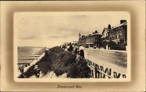 Passepartout Ak Dovercourt Essex England, Bay, Promenade