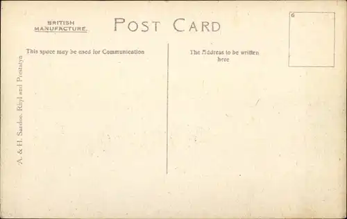 Ak Rhyl Wales, The Sands from Pier