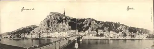 Klapp Ak Dinant Wallonien Namur, Panorama