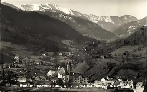 Ak Göstling an der Ybbs in Niederösterreich, Teilansicht, Hochkar