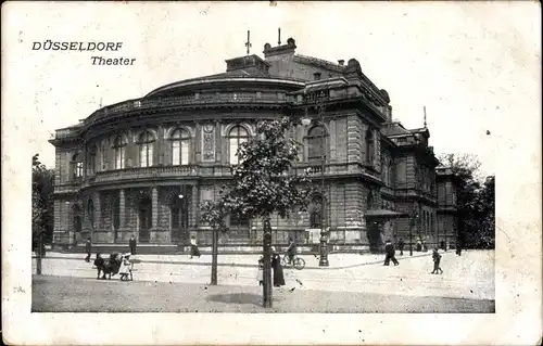 Ak Düsseldorf am Rhein, Theater