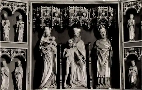 Ak Keitum auf Sylt, St. Severin-Kirche, Altar