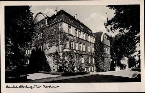 Ak Altenburg Thüringen, Karolinum, Außenansicht