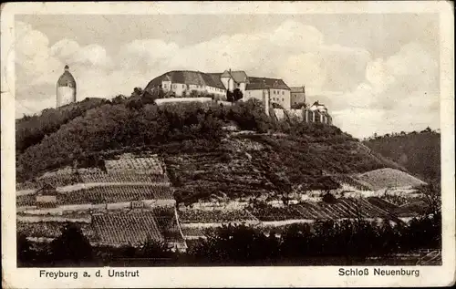 Ak Freyburg an der Unstrut Sachsen Anhalt, Schloss Neuenburg