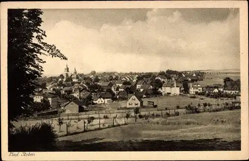 Ak Bad Steben im Frankenwald Bayern, Panorama