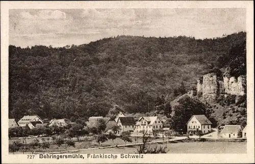 Ak Behringersmühle Gößweinstein in Oberfranken, Teilansicht