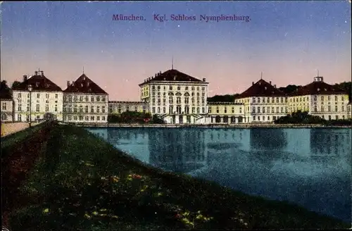 Ak München, Kgl. Schloss Nymphenburg