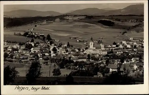 Ak Regen im Bayerischen Wald, Panorama