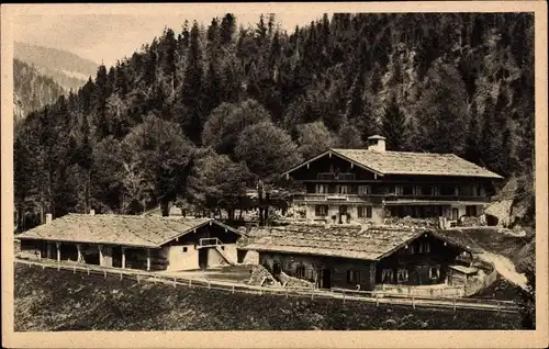 Ak Valepp Schliersee in Oberbayern, Forsthaus, Außenansicht