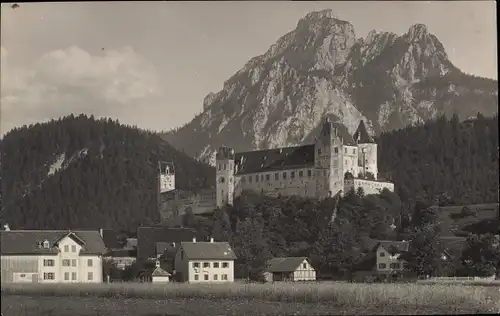 Ak Füssen im Ostallgäu, Schloss