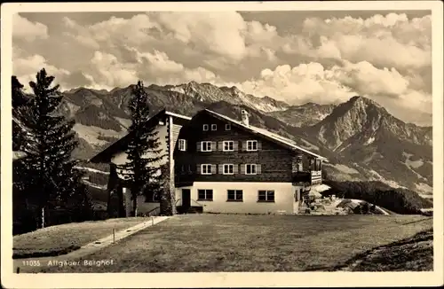 Ak Sonthofen im Oberallgäu Schwaben, Allgäuer Berghof, Alpe Eck