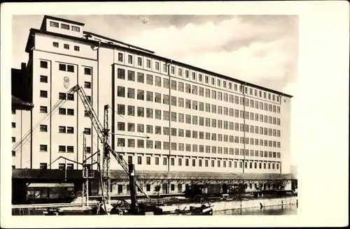 Ak Hameln an der Weser Niedersachsen, Teilansicht der neuen Weizenmühle