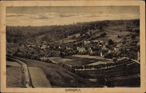 Ak Garnbach Wiehe im Kyffhäuserkreis, Gesamtansicht