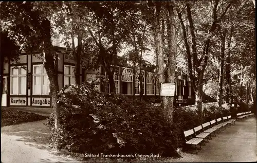 Ak Bad Frankenhausen am Kyffhäuser Thüringen, Oberes Bad