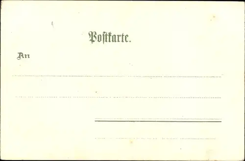 Künstler Litho Söhngen, A. B., Frankfurt am Main, Straße am Tuchgaden